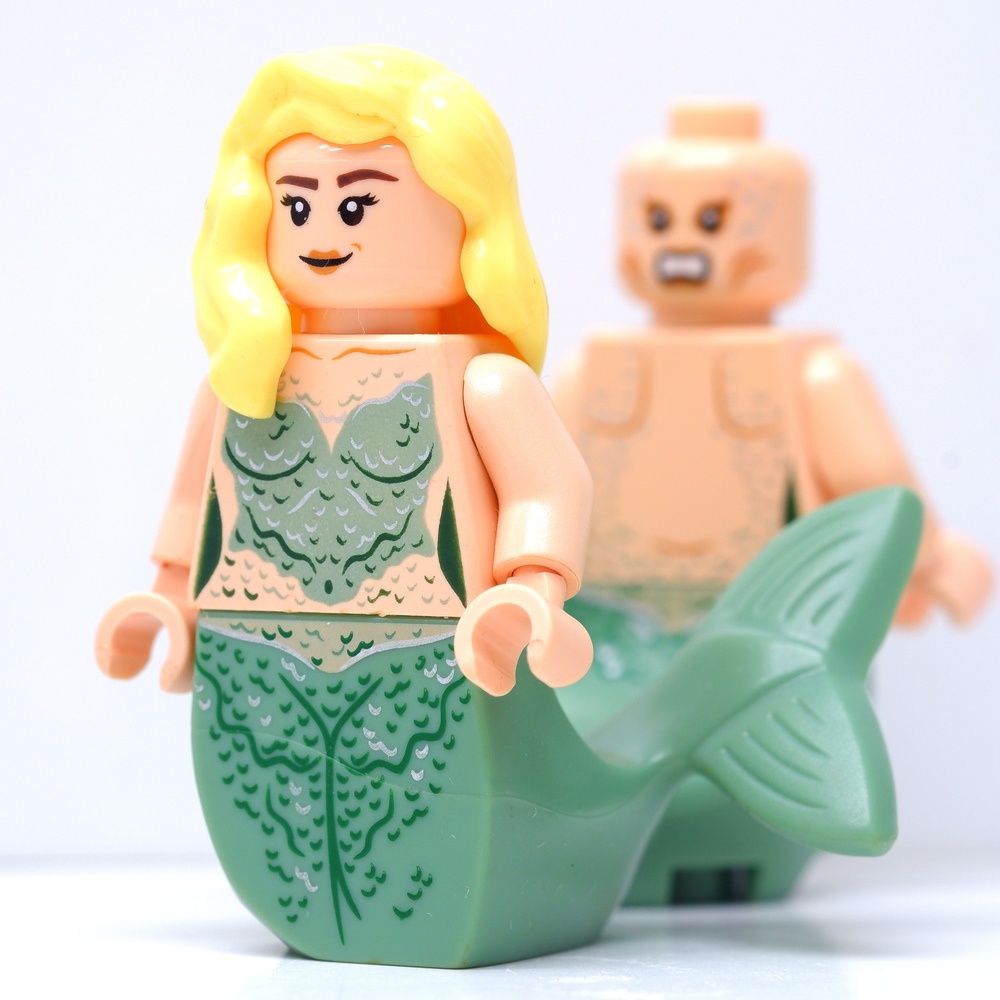 ( Ploybrick Minifigure ของแท้ ) Pirates of the Caribbean Mermaid - 4194 Whitecap Bay