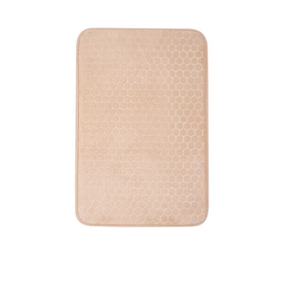 Haven พรมเช็ดเท้า 24MMF Coralfleec Embossed ขนาด 40x60 ซม. ซับน้ำดี นุ่มพิเศษ แห้งเร็ว