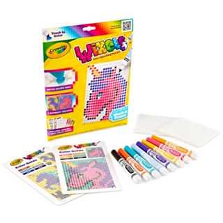 Crayola Wixels Unicorn Color Absorbing Pixel Art เครโยล่า ชุ…