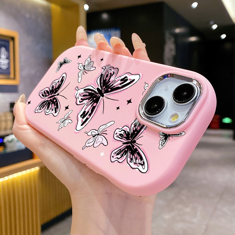 เคสสำหรับ OPPO A18 A38 เคสโทรศัพท์ผีเสื้อกันกระแทก ราคา ถูกที่สุด ดีลบีเคเค แกลเลอรีภาพที่ 8