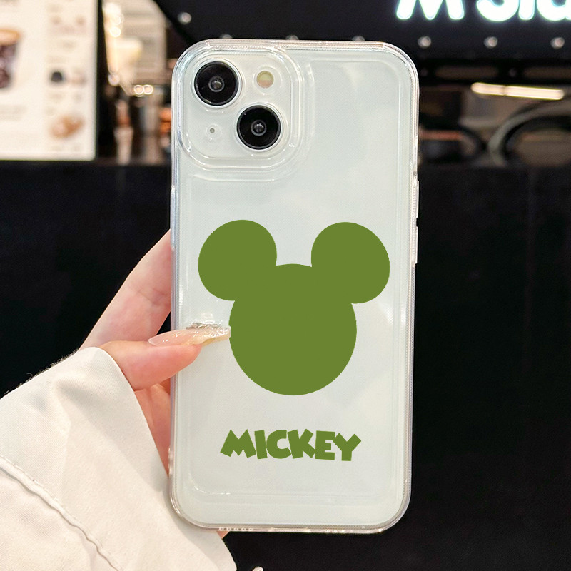 เคสสำหรับ OPPO Reno 10 5G Reno 10 Pro 5G Reno 11 5G Reno 8T เคสโทรศัพท์โปร่งใสมินิมิคกี้ - รูปที่ 7