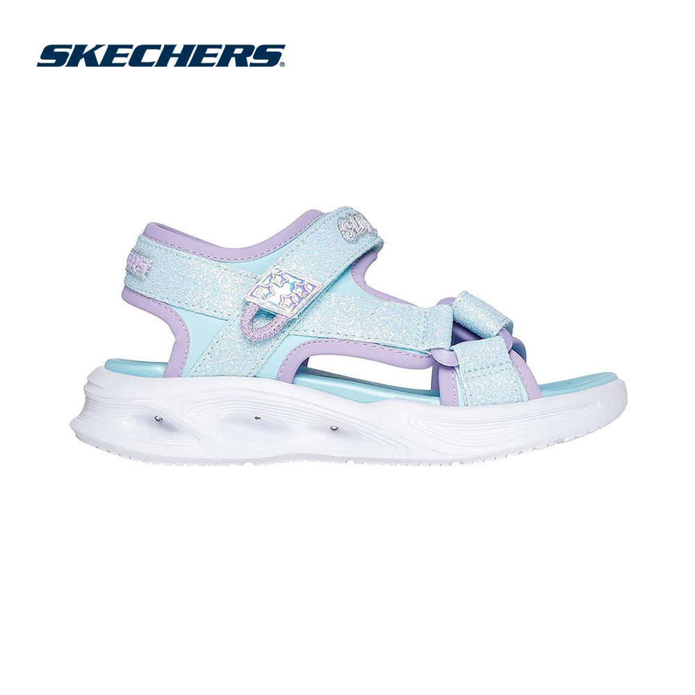 Skechers สเก็ตเชอร์ส รองเท้าแตะเด็กผู้หญิง Girls S lights Sola Glow Sandals - 303024L-LBLV