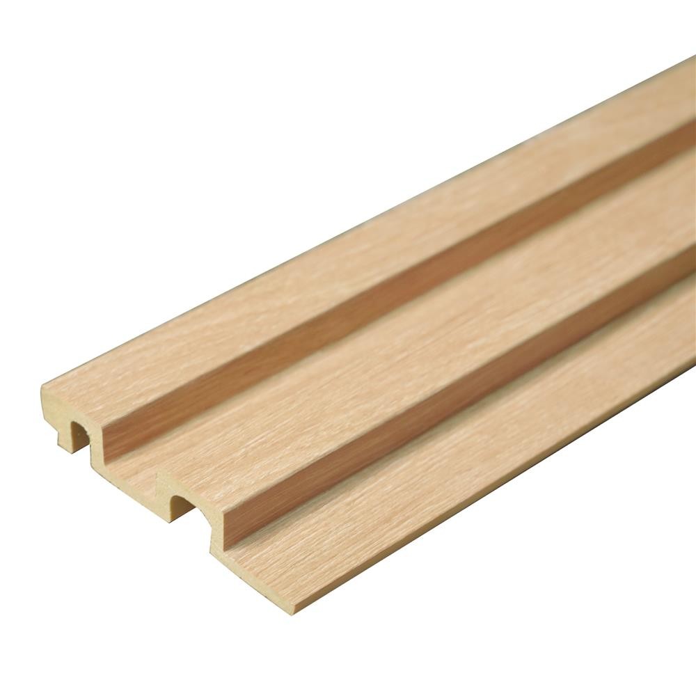CROBERN แผ่นผนัง PS 1047-711T 12X2.1X240 ซม. สีโอ๊ค จัดส่งโดย HomePro