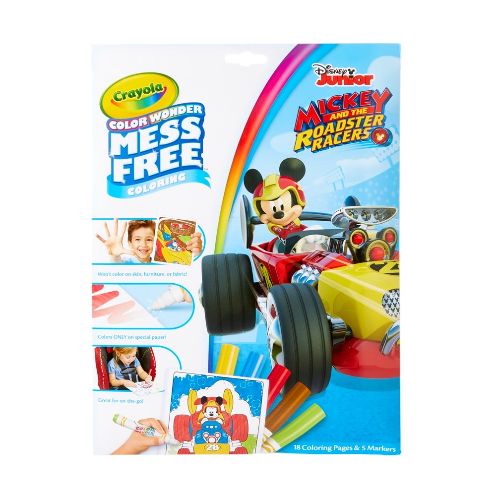 Crayola Mess Free Color Wonder Mickey Coloring Page เครโยล่า ชุดระบายสี มิกกี้เม้าส์ คัลเล่อร์ วันเดอร์ 75-7006