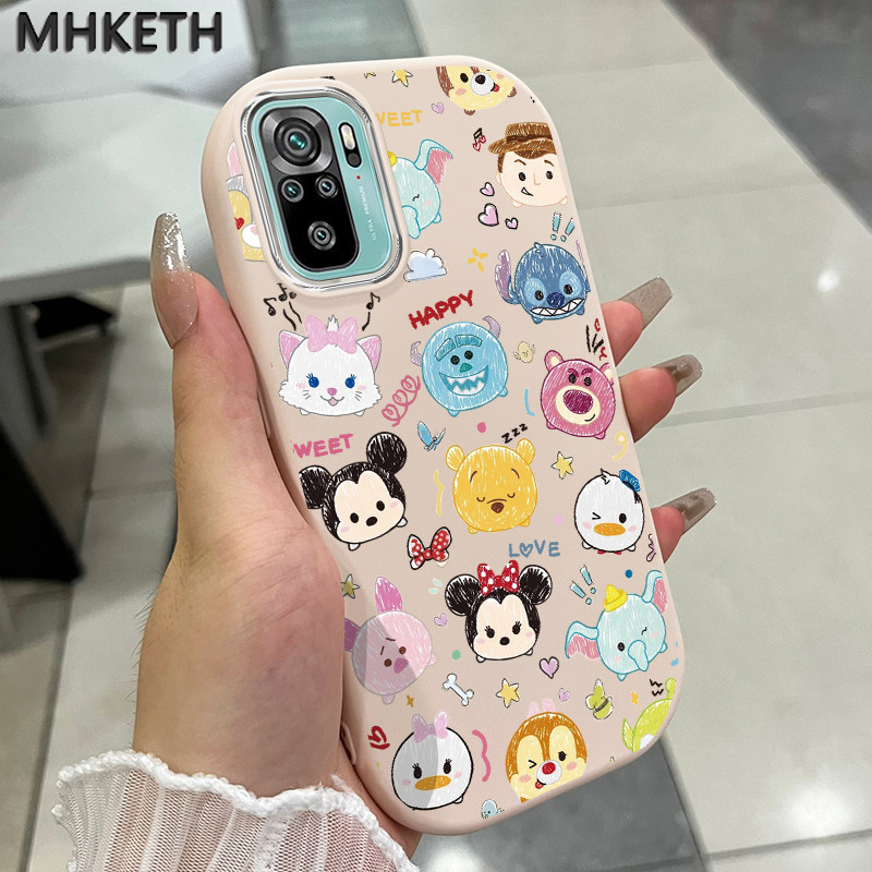 MHKETH เคสสำหรับ Xiaomi Redmi Note 10 10s 10 Pro 10T 5G Note 9 9s 9 Pro POCO M5s M3 Pro 5G เคสโทรศัพท์ลายการ์ตูนดิสนีย์