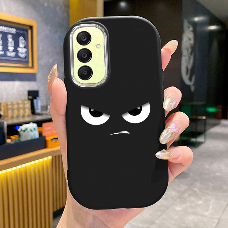 เคสสำหรับ Samsung A25 5G A24 A23 5G A20 A30 M10s M34 F34 5G เคสโทรศัพท์การแสดงออกที่น่ารักกันกระแทกกลมและอ้วน