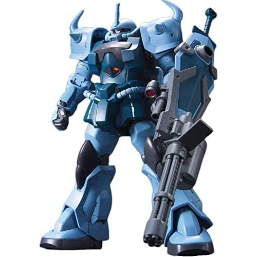 ฟิกเกอร์ของเล่น BANDAI SPIRITS HGUC 1/144 MS-07B3 Gouf Custom Mobile Suit Gundam The 08th MS Team