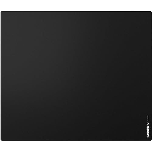 Pulsar Gaming Gears eSports Spec Mousepad L Size Superglide2 Glass Pad Non-Slip 49cm x 42cm XL, Blac