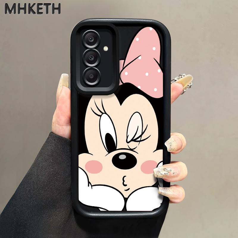 MHKETH เคสสำหรับ Samsung A25 A15 5G A14 A13 A04s A13 Lite A04s A12 5G F12 M12 A11 M11 A10s M01s เคสโทรศัพท์มินนี่ ราคา ถูกที่สุด ดีลบีเคเค