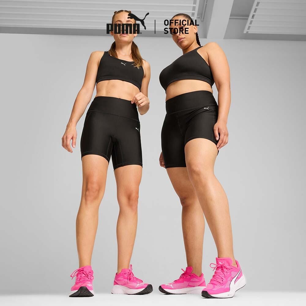 PUMA RUNNING - กางเกงขาสั้นผู้หญิง PUMA RUN Ultraform 6 นิ้ว TIGHT สีดำ - 52574901