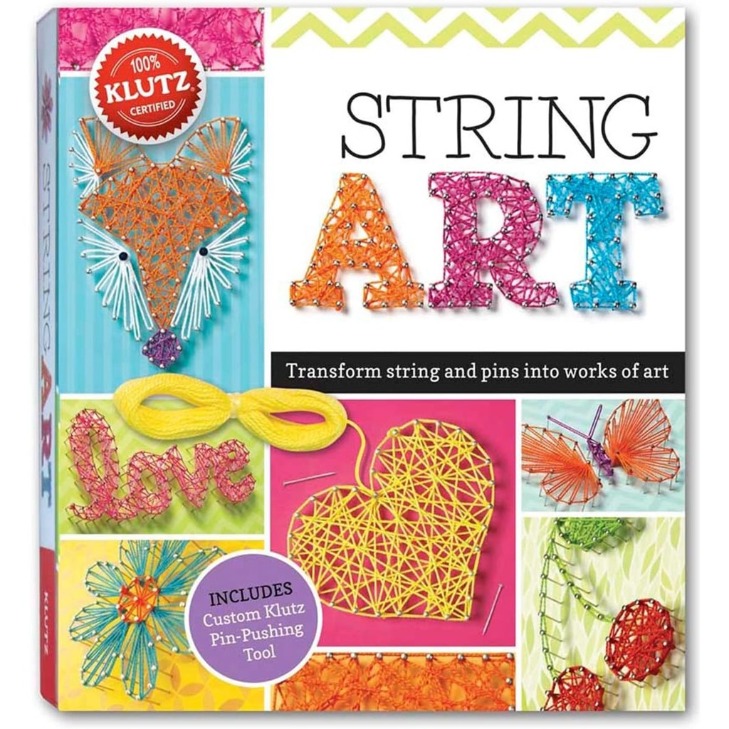 New Release Book สินค้าลิขสิทธิ์ (พร้อมส่ง) STRING ART (Paperback)