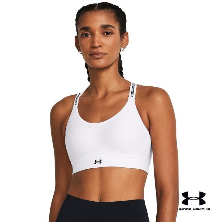 Under Armour สปอร์ตบรากระชับปานกลางสำหรับผู้หญิง UA Infinity 2.0