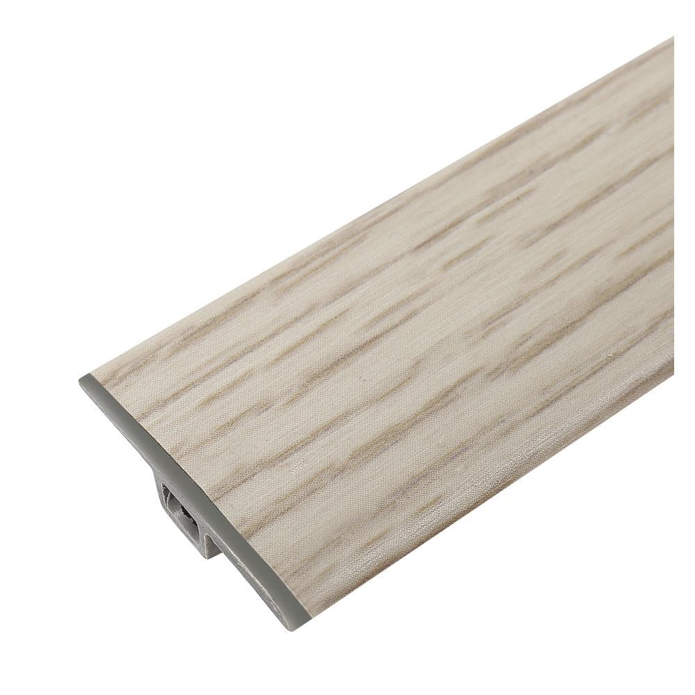 CROBERN ตัวจบระหว่างห้อง PVC 2.5X240X0.6 ซม. สี WHITE-OAK จัดส่งโดย HomePro