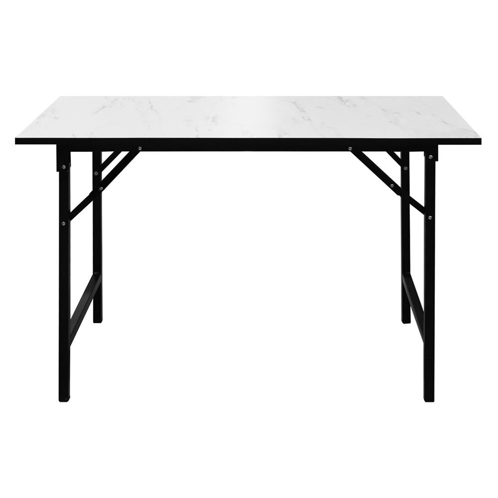 ME LIVING โต๊ะอเนกประสงค์ MARBLE 120x60 ซม. ลายหินอ่อนขาว จัดส่งโดย HomePro