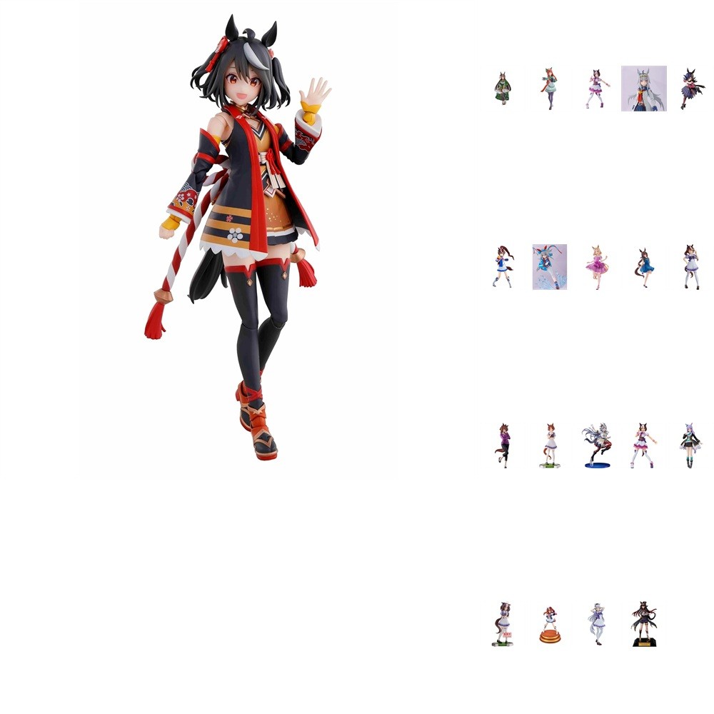 Uma Musume Pretty Derby Figure ( Kitasan Black|Satono Diamond|Silence Suzuka|Special Week|Oguri Cap|