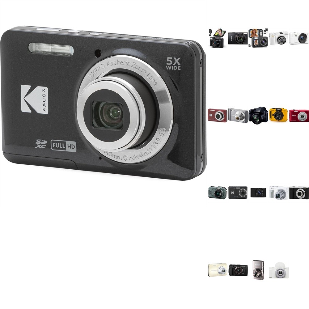 Digital Camera ( KODAK PIXPRO FZ55-BK 16MP|Beho Digital Camera DC080|Canon IXY 650|WABL Digital Came