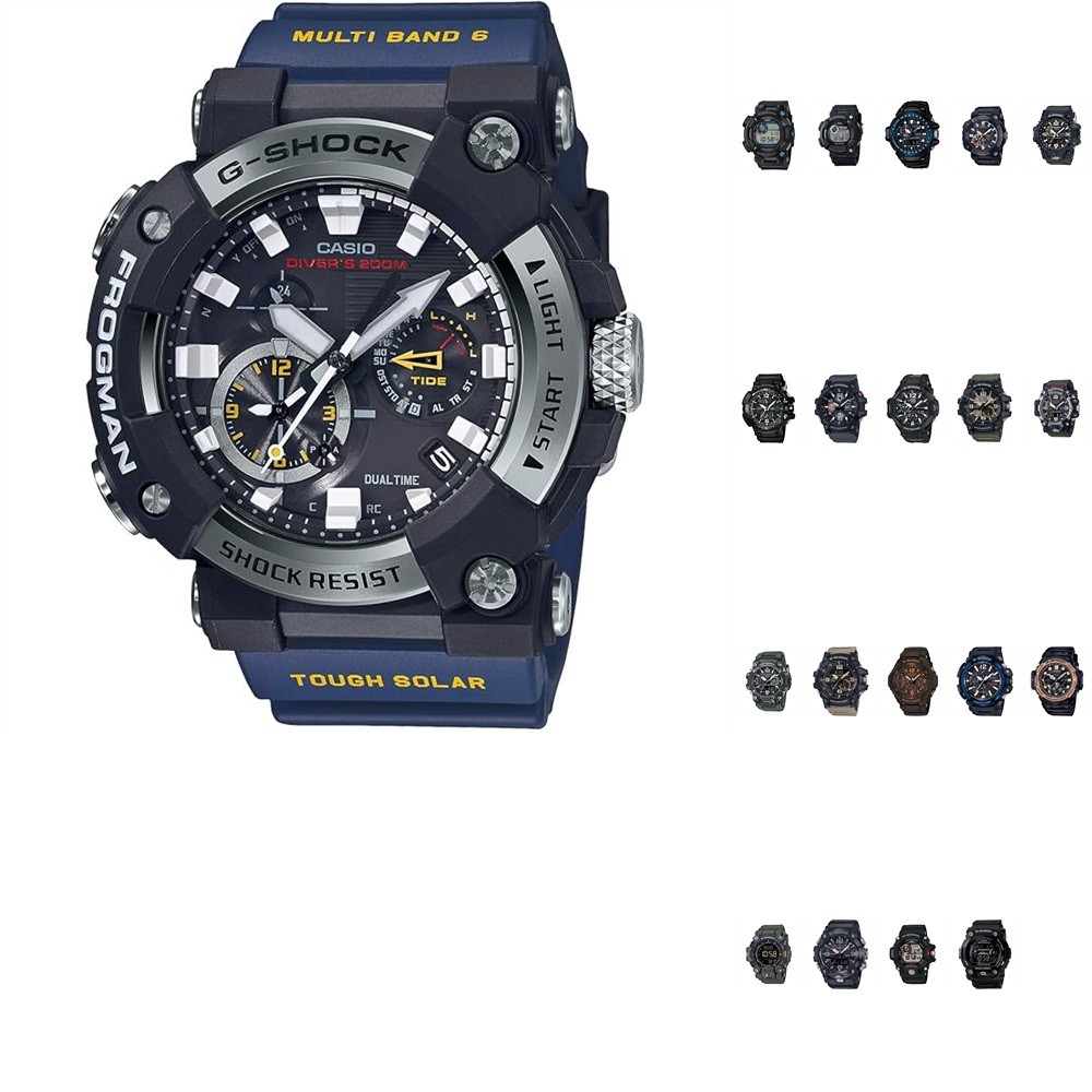 Casio G-SHOCK ( Diver's Watch FROGMAN GWF-A1000-1A2JF Men's Blue|Diver's Watch FROGMAN GWF-D1000B-1J
