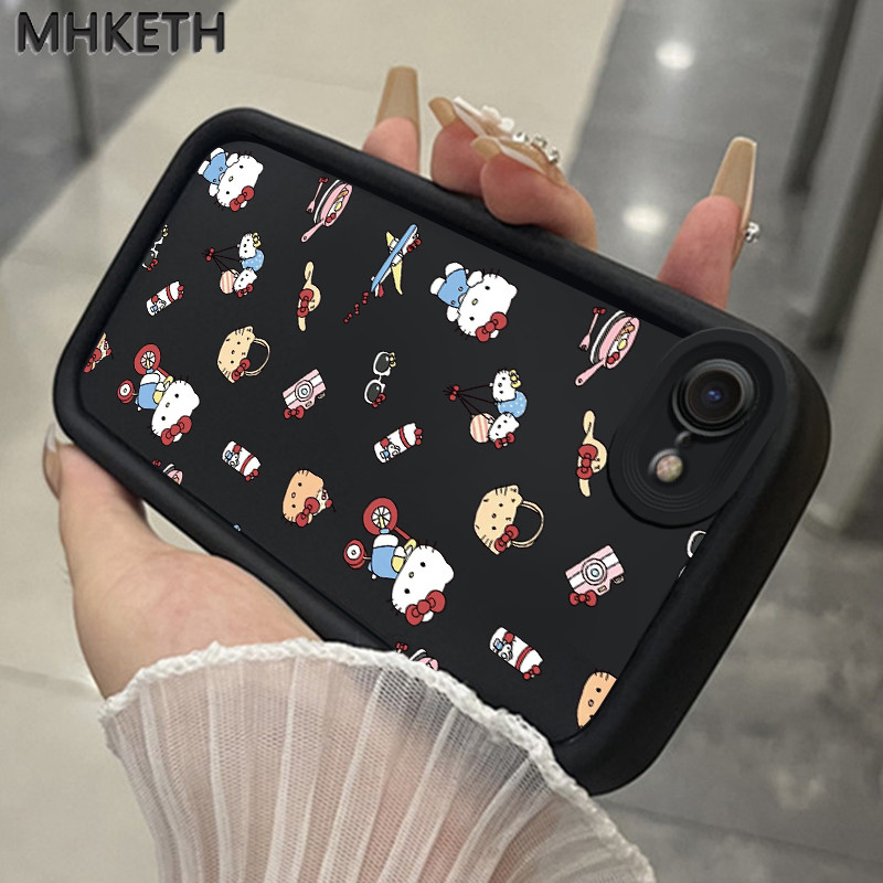 MHKETH เคสสำหรับ iPhone 6 Plus 6s Plus 7 Plus 8 Plus SE 2020 X Xr Xs Max เคสโทรศัพท์ผู้หญิงรุ่นใหม่สุดน่ารักและขายดี