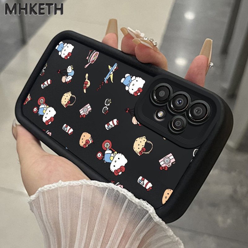 MHKETH เคสสำหรับ Samsung Galaxy A33 5G A34 5G A53 5G A54 5G A23 A32 เคสโทรศัพท์ผู้หญิงรุ่นใหม่สุดน่ารักและขายดี