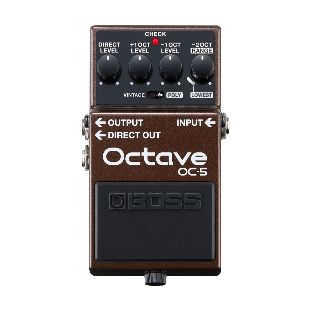 BOSS/OC-5 Octave Boss สีดำ 423291A99 สินค้าใหม่ 100% ถูกต้องตามกฎหมายและของแท้ จำหน่ายในญี่ปุ่น