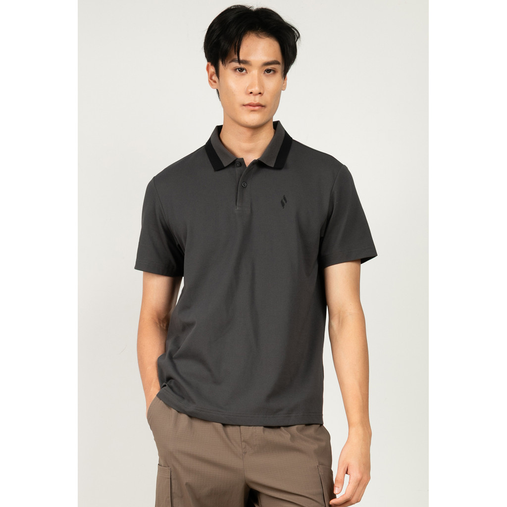 Skechers สเก็ตเชอร์ส เสื้อโปโลผู้ชาย Men Polo Apparel - SL325M388-01X2