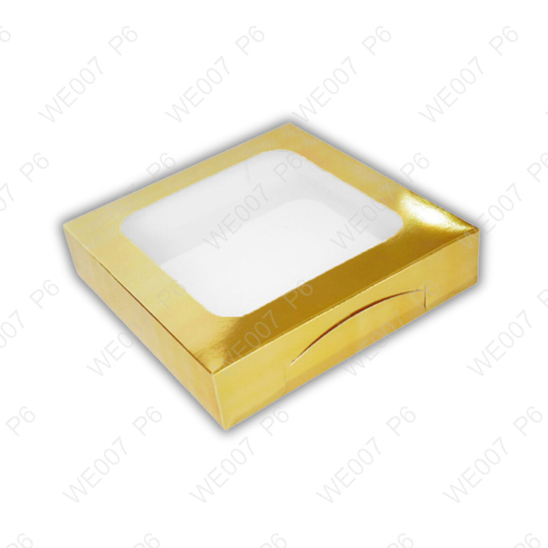 แฮนเมด1Pทองเตี้ยเจาะหลังขาว8 x 8 x 3.5 นิ้ว(1แพ็คย่อย X10กล่อง)|WE007_S_P6