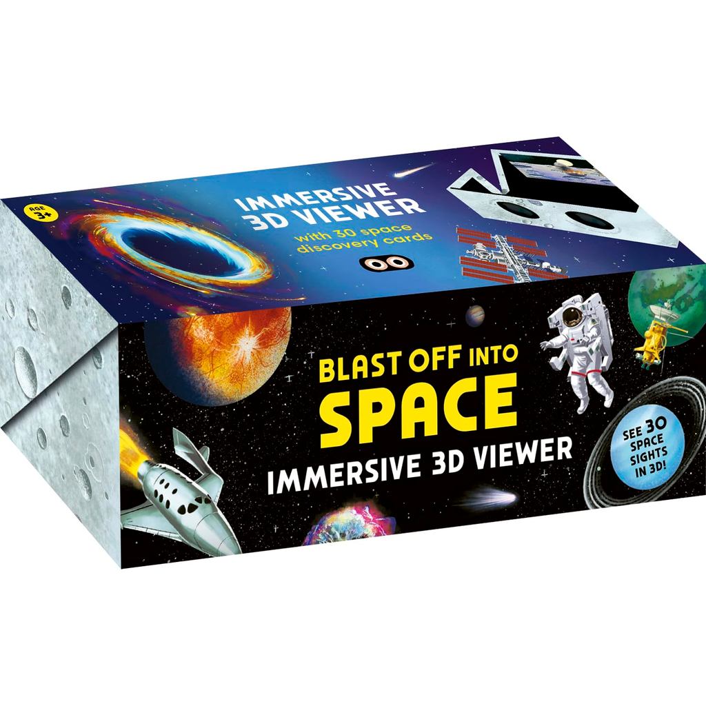 หนังสืออังกฤษใหม่ Blast Off into Space : Immersive 3D Viewer
