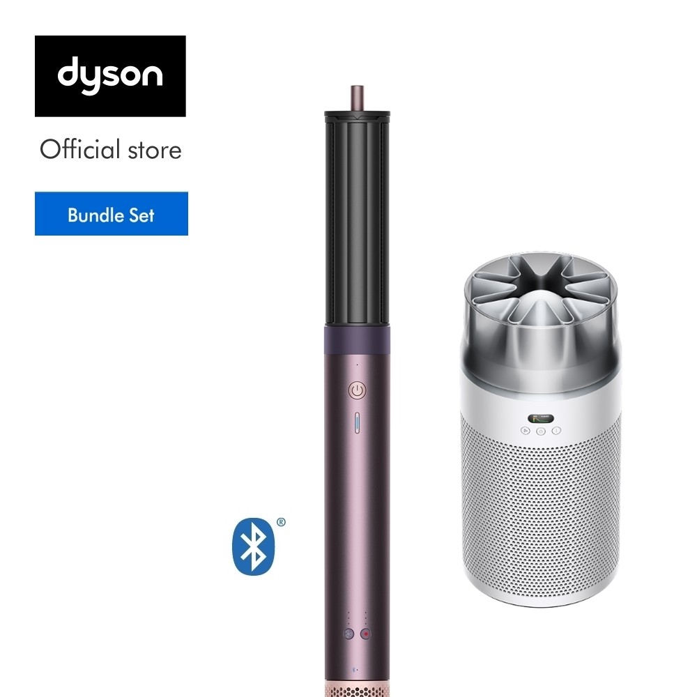 [Bundle set] Dyson Airwrap Co-anda2x (Jasper Plum) & Dyson Hushjet Purifier (White) ชุดเซต ไดสัน