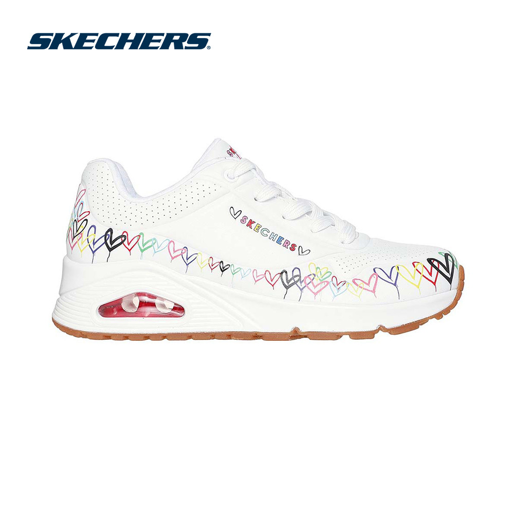 Skechers สเก็ตเชอร์ส รองเท้าผู้หญิง Women JGoldcrown Street UNO Love All Around Shoes - 177917-WMLT