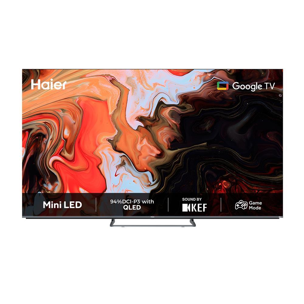 HAIER ทีวี มินิคิวแอลอีดี 75 นิ้ว (4K, MINI QLED, GOOGLE TV) H75M80FUX จัดส่งโดย HomePro