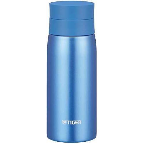 TIGER Thermos Water Bottle Screw Mug 6 Hours Thermal Insulation 350ml Home Use Tumbler Sky Blue MCY-