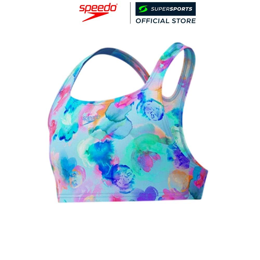 SPEEDO مايوه بنات Racerback مطبوع قطعتين — صورة 5