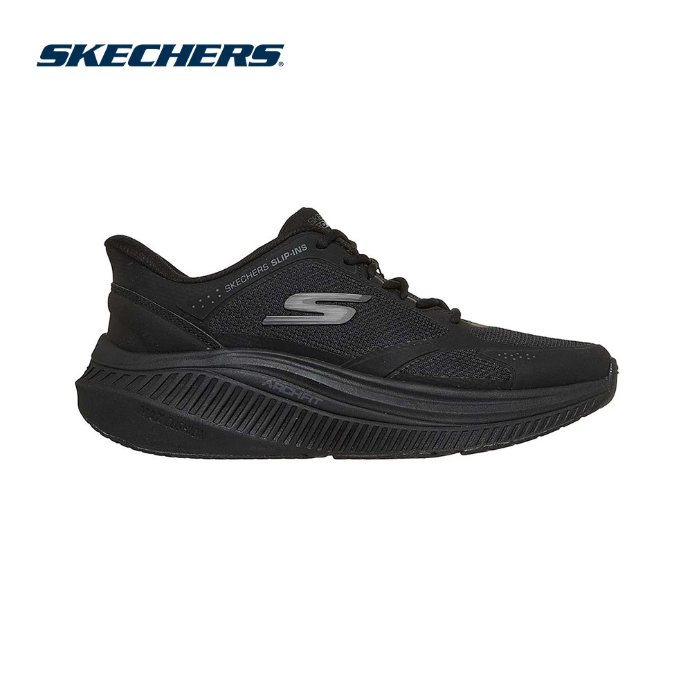 Skechers สเก็ตเชอร์ส รองเท้าผู้หญิง Women Slip-Ins GOwalk Max Cushioning Arch Fit Walking Shoes - 125588-BBK (latest)