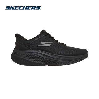 Skechers สเก็ตเชอร์ส รองเท้าผู้หญิง Women Slip-Ins GOwalk Max Cushioning Arch Fit Walking Shoes - 125588-BBK (latest)