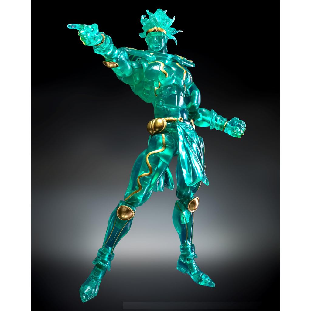 [Direct from Japan] Super Action Statue JoJo's Bizarre Adventure Part 3 Star Platinum Ver.CLEAR & GO