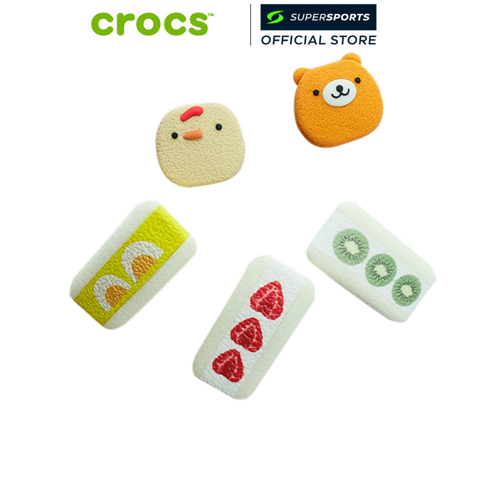CROCS Jibbitz Cute Bakery 5-Pack ตัวติดรองเท้า