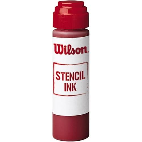 Wilson Tennis Badminton Stencil Ink REGULAR RD Red WRZ7426