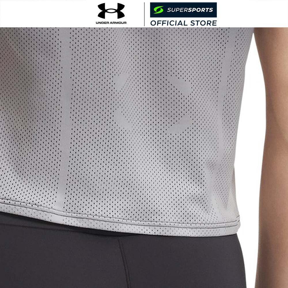 UNDER ARMOUR Halo Run Short Sleeve เสื้อวิ่งผู้หญิง — صورة 5
