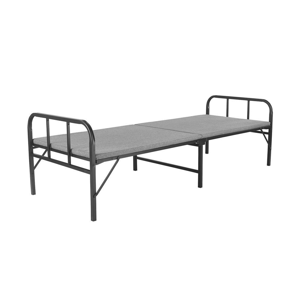 HOME LIVING STYLE เตียงพับพร้อม TOPPER  EASY สี GREY จัดส่งโดย HomePro