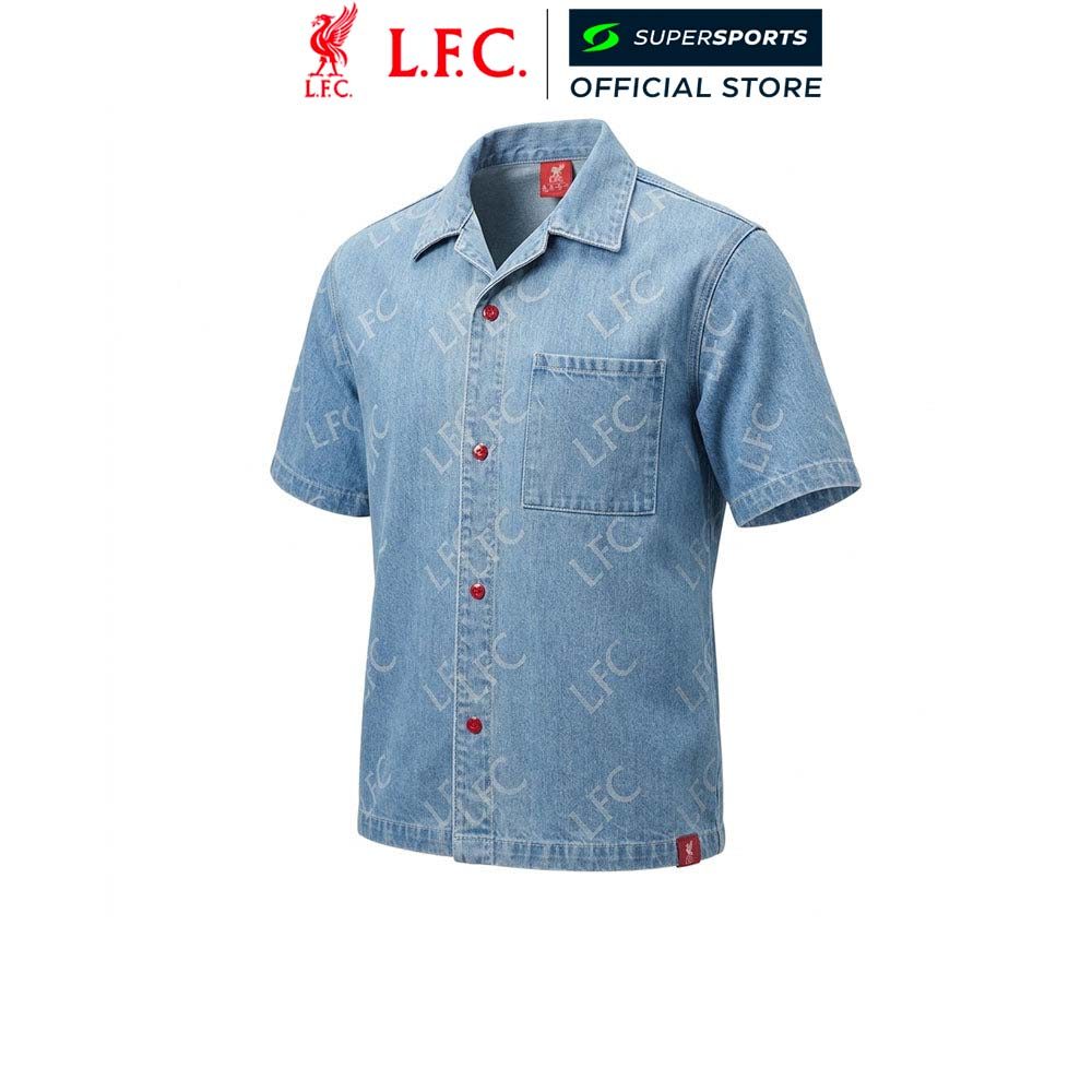 LFC Denim Short sleeve เสื้อเชิ้ตผู้ชาย