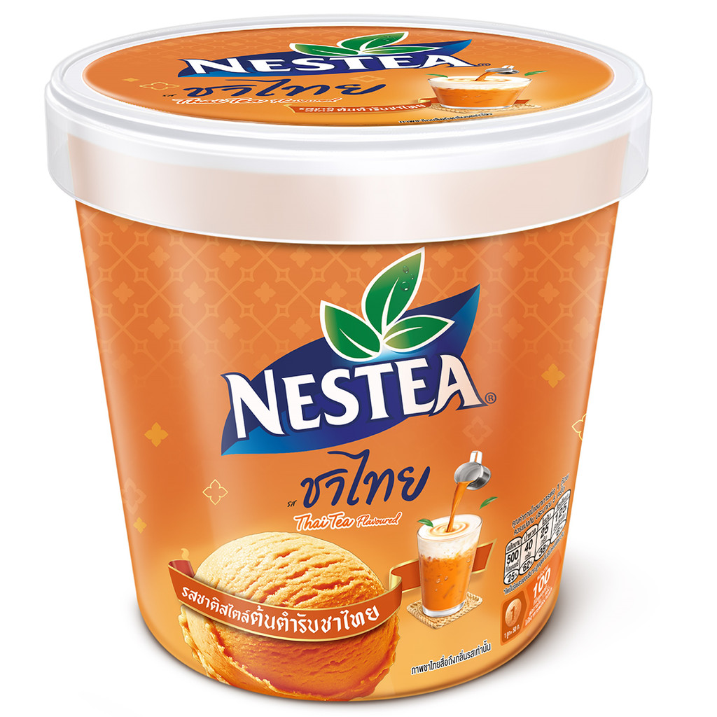 [0272328] Nestea Thai Tea Ice Cream 240g เนสเล่ ไอศกรีม รสชาไทย 240กรัม