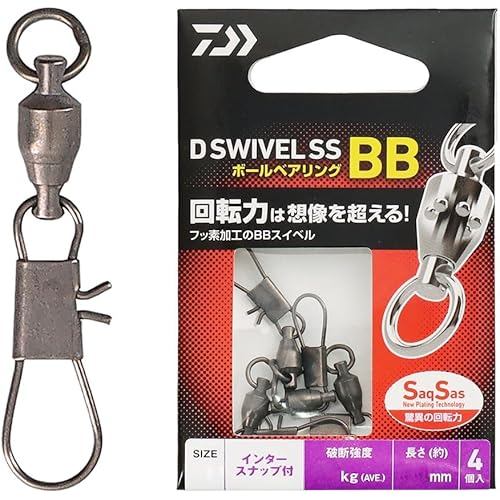 DAIWA Ball Bearing Swivel D SS BB Inter Snap 6