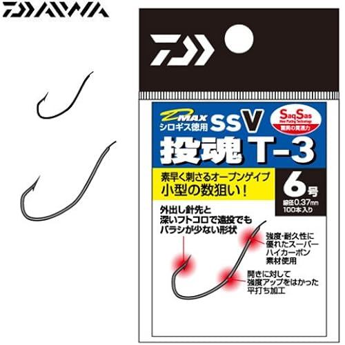 DAIWA fishing hook for shirogisu No. 7 D-MAX economical SSV throwing soul T-3