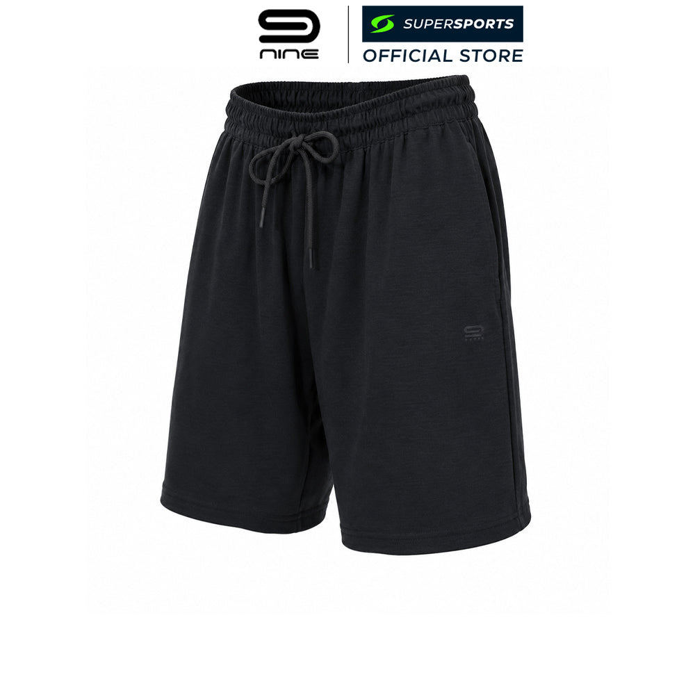 9NINE Dark Grey กางเกงแบดมินตันขาสั้นผู้ชาย