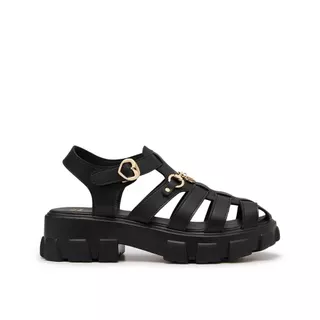 JELLY BUNNY รองเท้าแพลตฟอร์ม MAGGIE EMA PLATFORM รุ่น B25WLSI023 BLACK