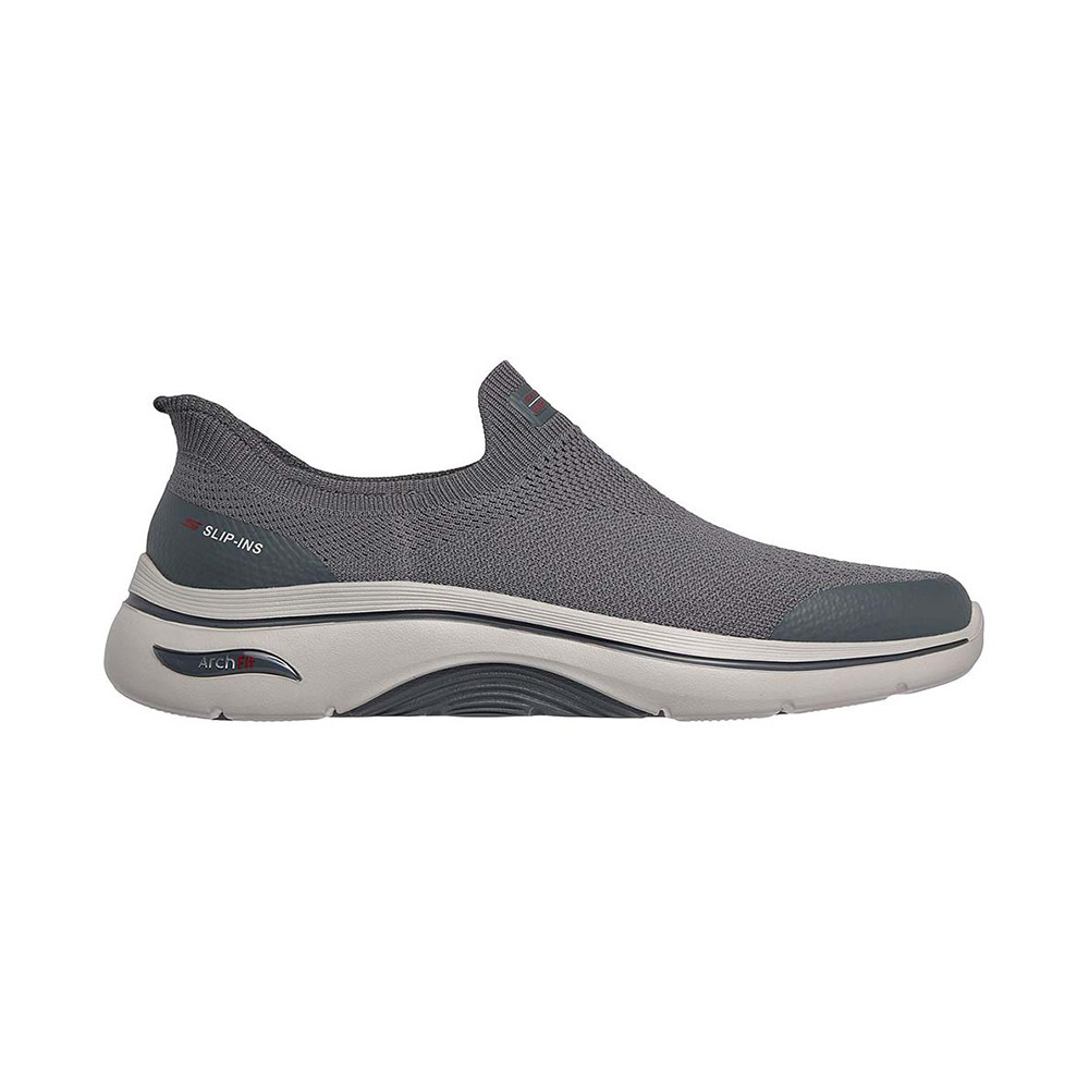 Skechers สเก็ตเชอร์ส รองเท้าผู้ชาย Men Slip-Ins GOwalk Arch Fit 2.0 Sea Walking Shoes - 216819-CHAR (latest) — صورة 3