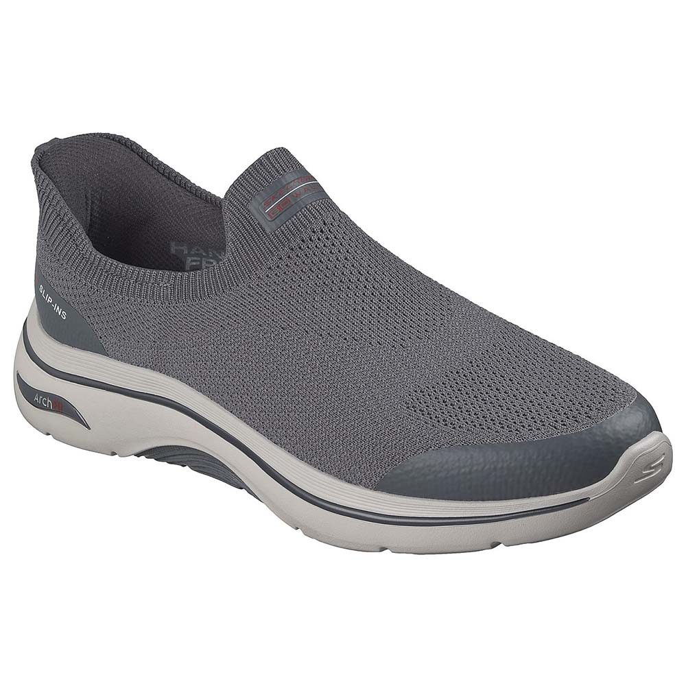 Skechers สเก็ตเชอร์ส รองเท้าผู้ชาย Men Slip-Ins GOwalk Arch Fit 2.0 Sea Walking Shoes - 216819-CHAR (latest) — صورة 4