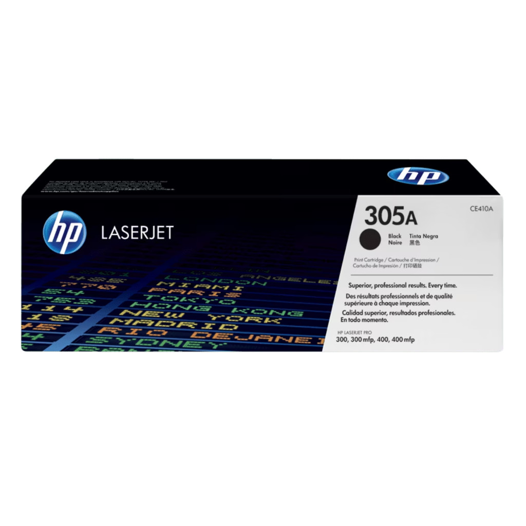 HP 305A Black (รหัสสินค้า HPI-CE410A)