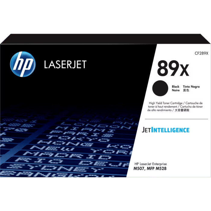 ตลับหมึกโทนเนอร์ HP 89X High Yield Black LaserJet Toner Cartridge