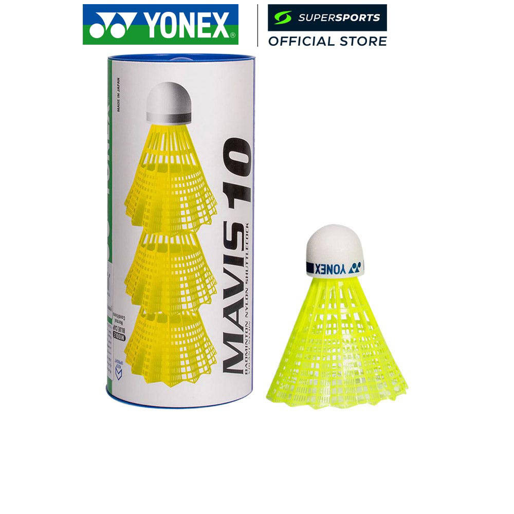 YONEX Mavis 10 ลูกแบดมินตัน (3 Pieces)